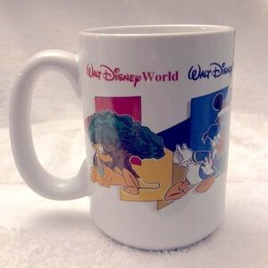 Walt Disney world four parks one world coffee mug